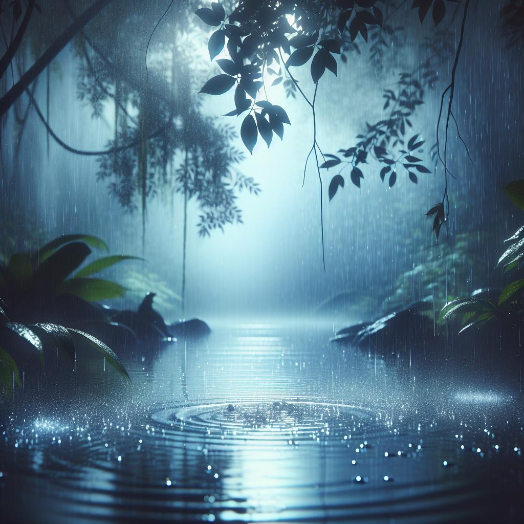 Is Rainfall White Noise? Exploring Its Soothing Effects