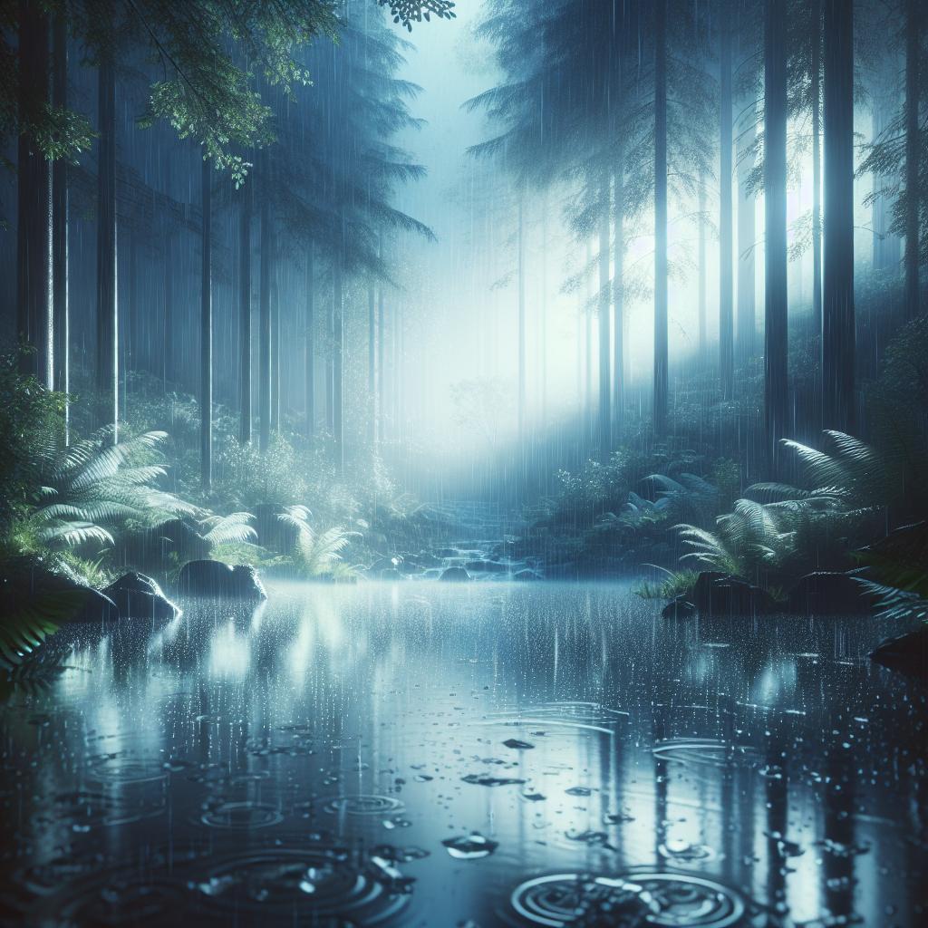 White Noise Rain Forest: Nature’s Serenity at Home