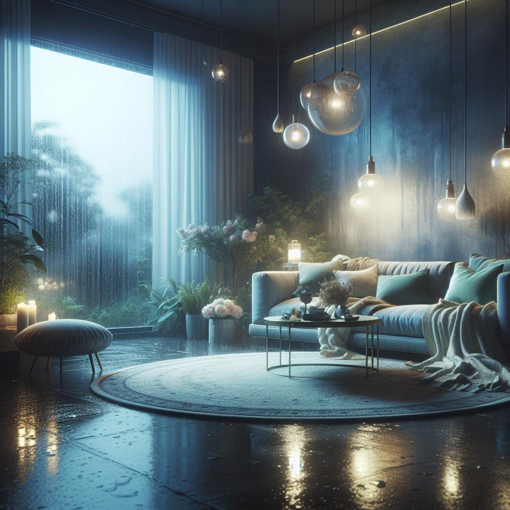 color and Pattern Choices: Brighten Up a ​Gloomy Day