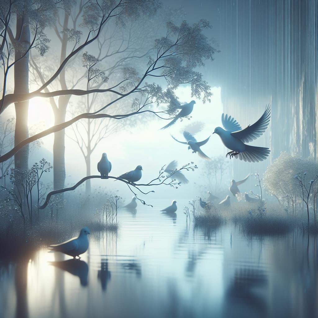 Connecting with Nature: Enjoying Dove Sightings on Rainy Days