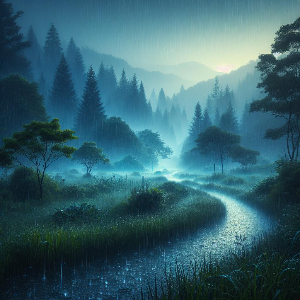 exploring Different Environments: How Heavy Rain Sounds in Varied Settings