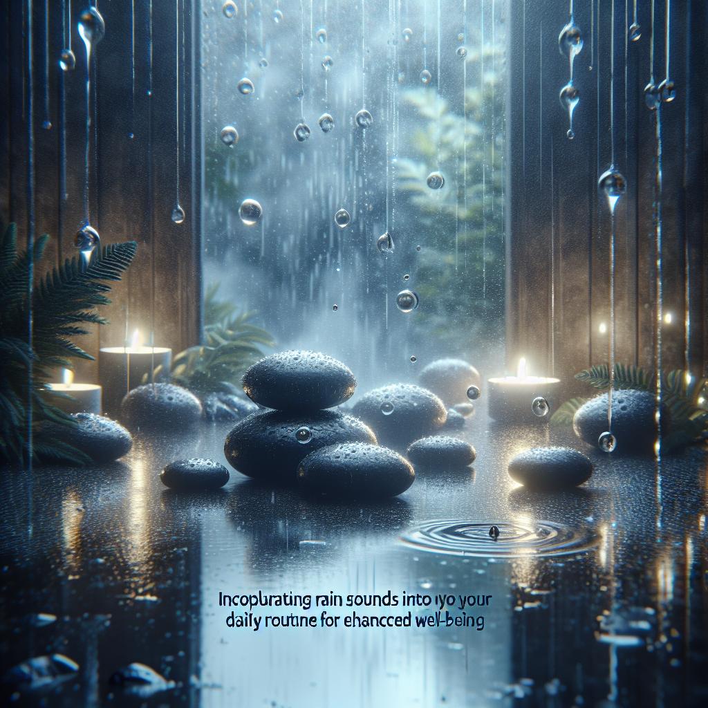 Incorporating Rain Sounds into Your Daily Routine for Enhanced Well-being