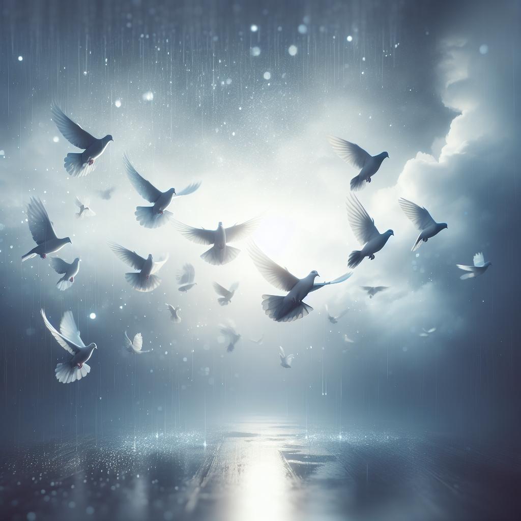 Is It Safe for doves to Fly When the Skies Are Grey?