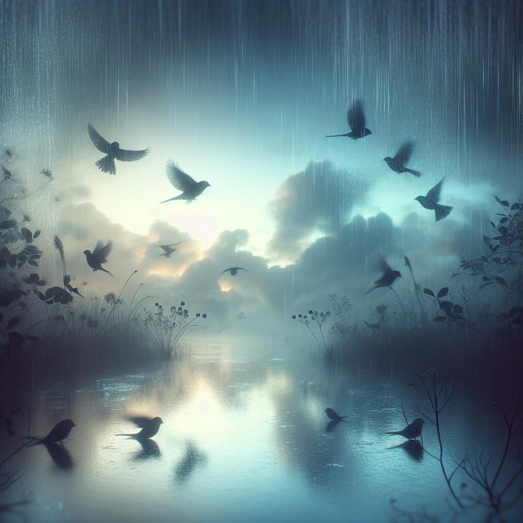The Science of Rain: How Does Weather Affect Bird Activity?