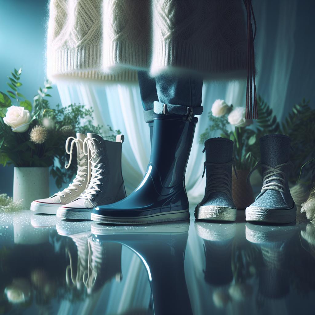 Stylish Footwear: From ​Rain Boots to Chic Sneakers